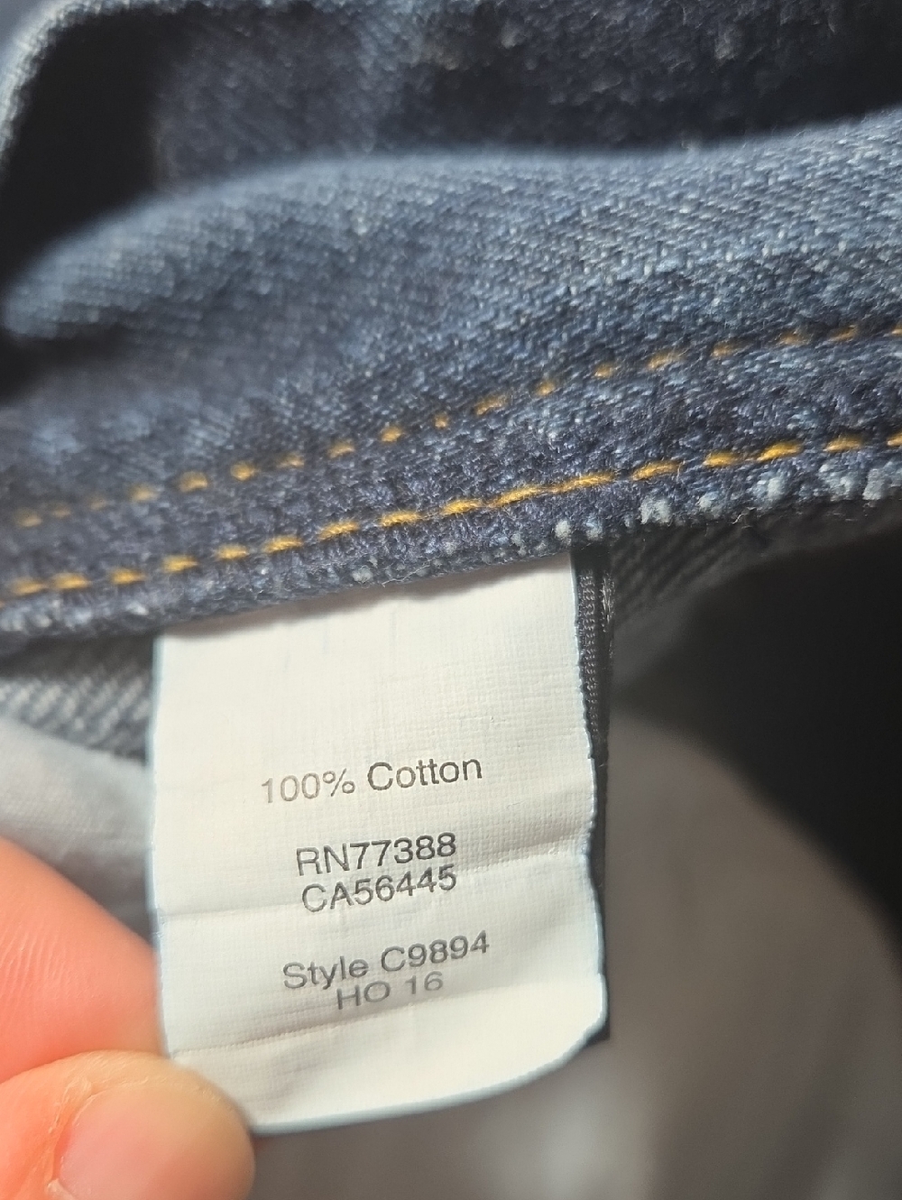 J. Crew The Driggs 100% Cotton Straight Leg Jeans Size 34 - Picture 8 of 10